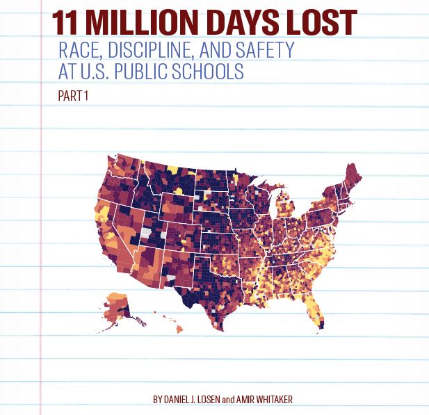 11 Million Days Lost: Race, Discipline, And Safety at U.S. Public Schools (Part 1)