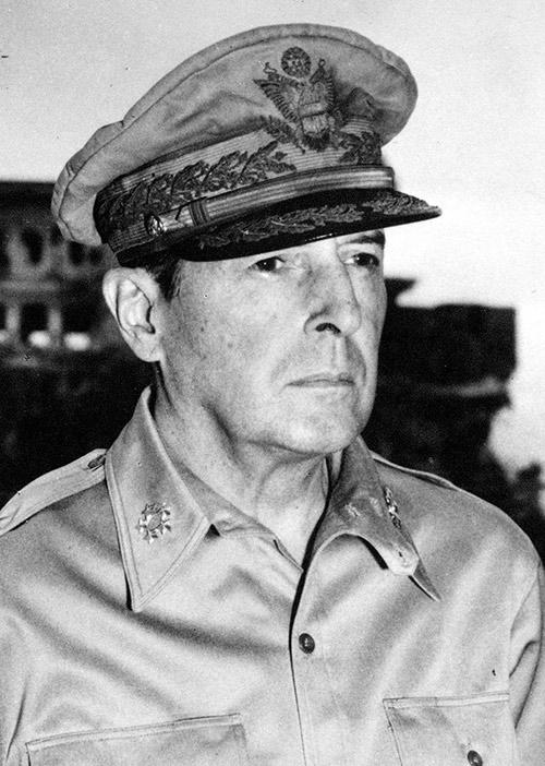 Douglas MacArthur, circa 1945. (Harry S. Truman Library)