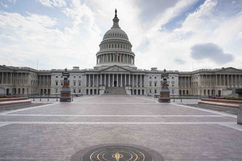 outside the us capitol