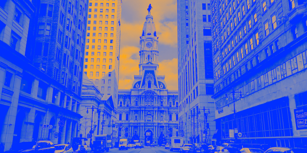 A photo of Philadelphia, Pennsylvania.