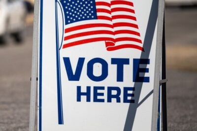 vote sign