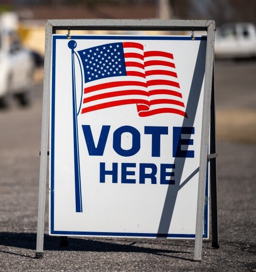 vote sign