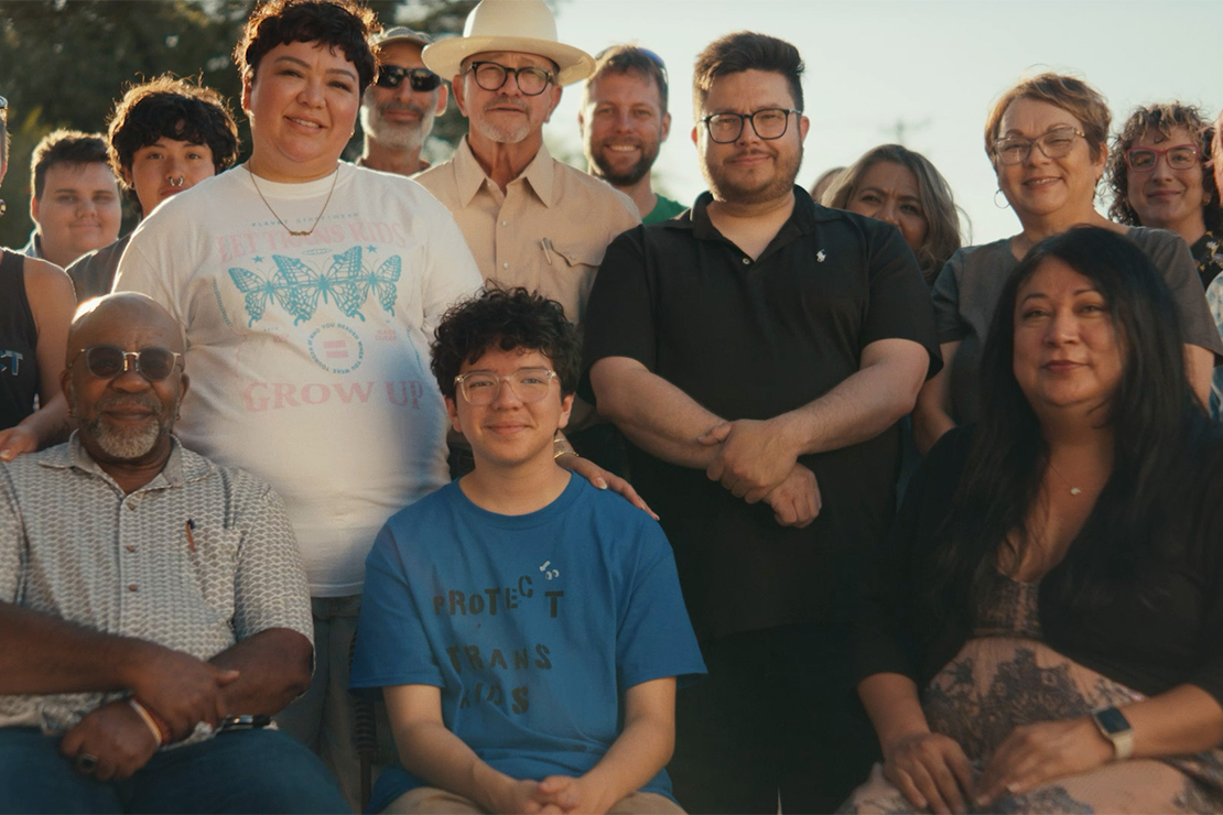 Daniel Trujillo and his family.