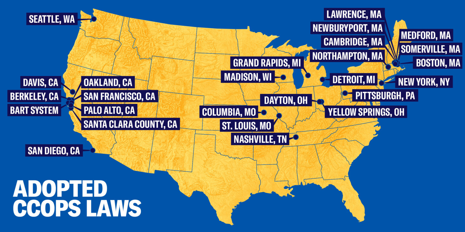 Community Control Over Police Surveillance | American Civil Liberties Union