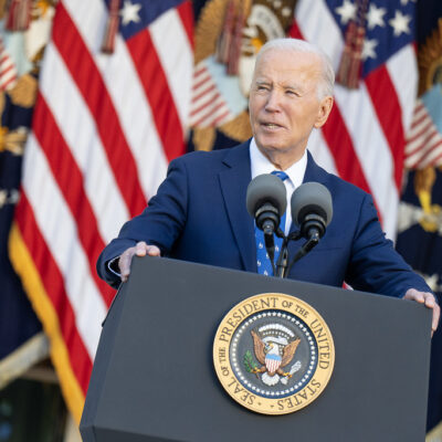 President Joe Biden delivers remarks