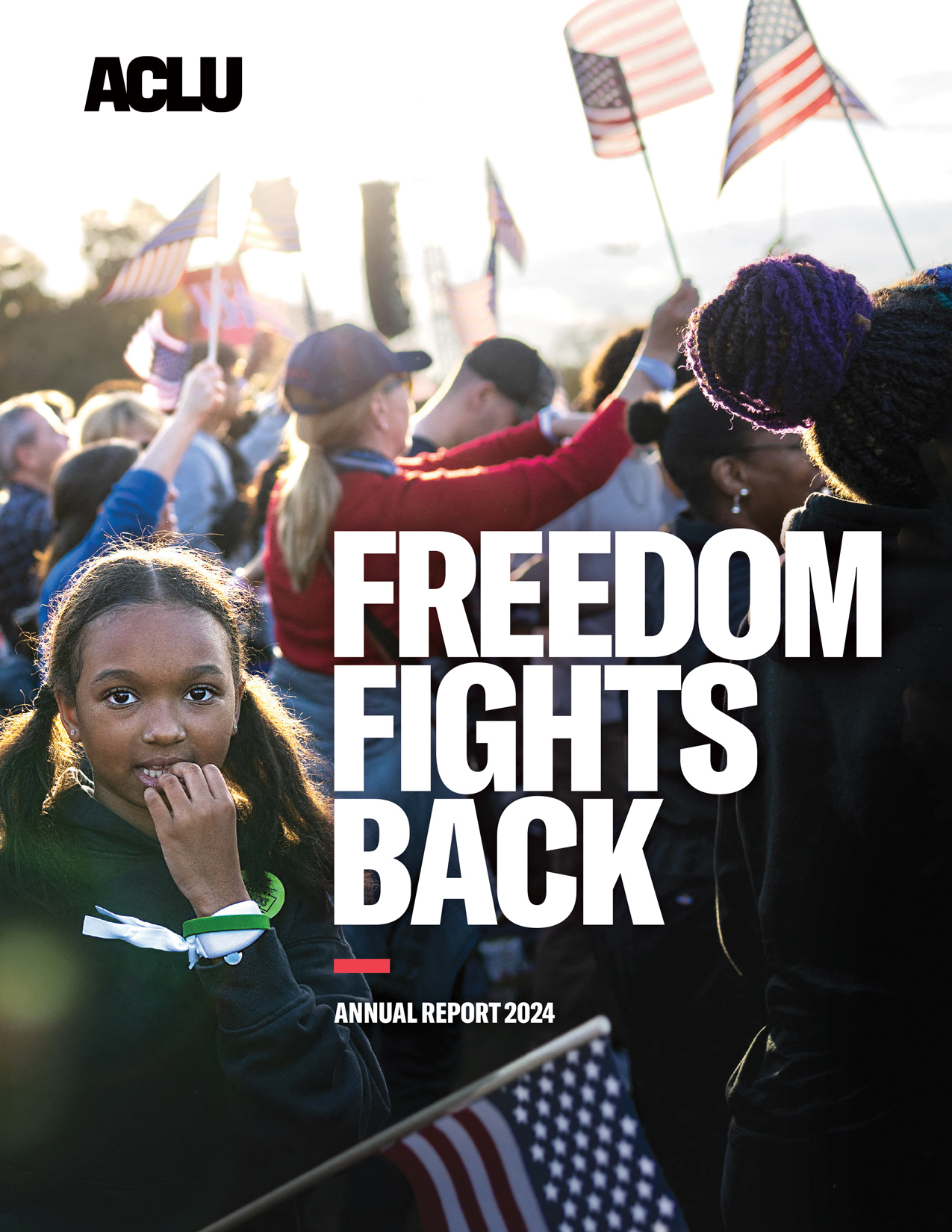 2024 Annual Report Cover - FREEDOM FIGHTS BACK