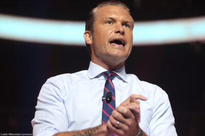 A photo of Pete Hegseth.