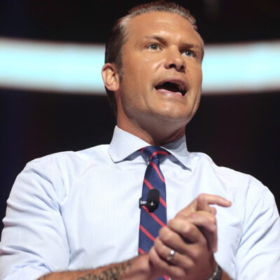 A photo of Pete Hegseth.