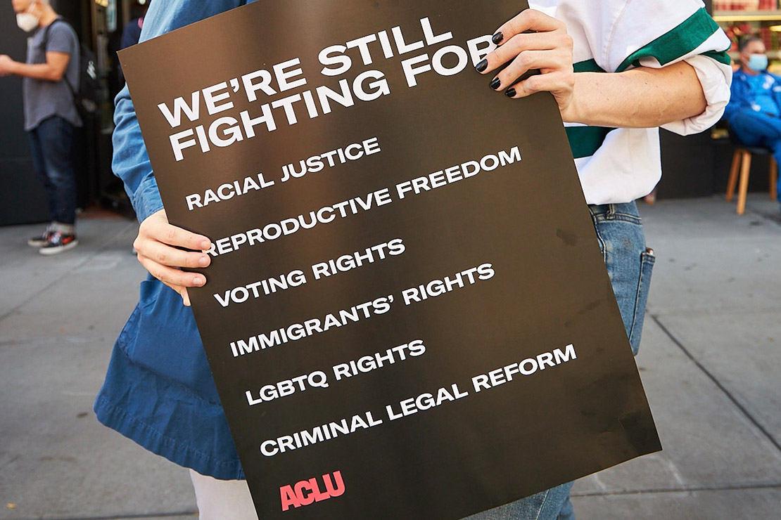 Staying Focused on the Fight: How the ACLU is Celebrating 105 Years Staying Focused on the Fight: How the ACLU is Celebrating 105 Years