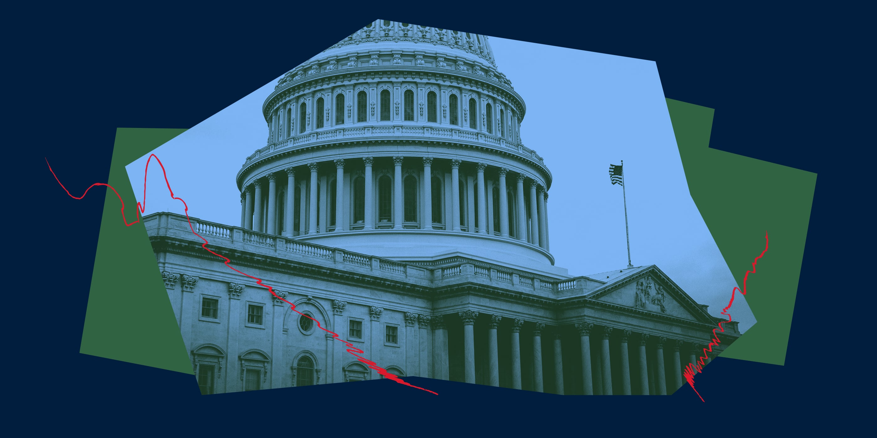 A collage showing the U.S. Capitol Building