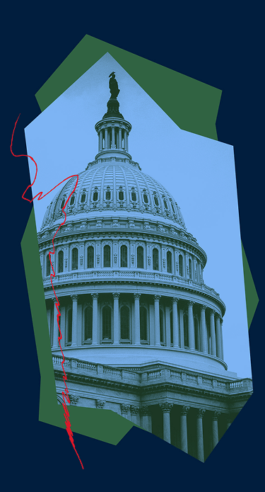 A collage showing the U.S. Capitol Building