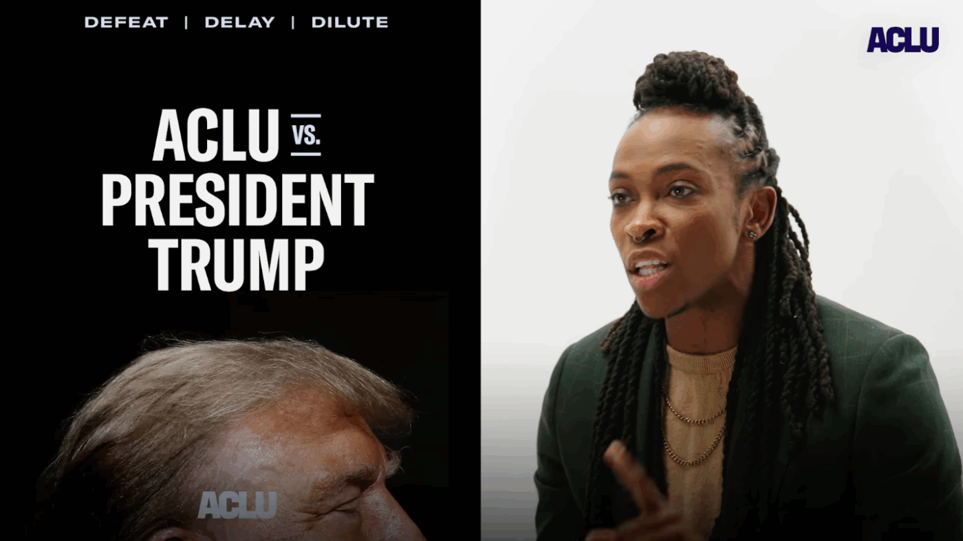 Screenshot of Portraits of Protest YouTube video