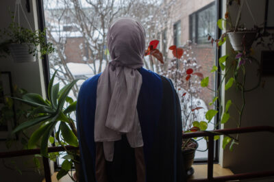 A graduation photo of Tufts University PhD student Rümeysa Öztürk.
