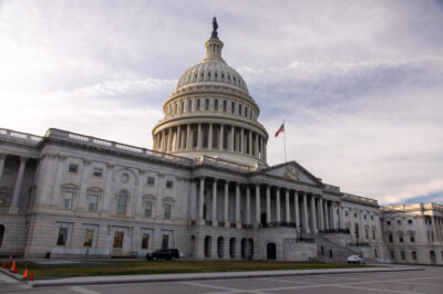A photo of the U.S. Capitol Building.