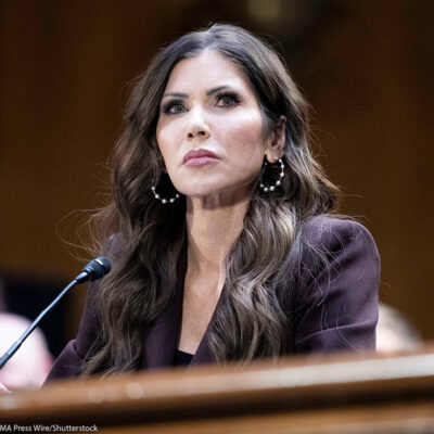 A photo of Kristi Noem.