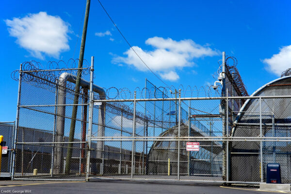 A detention facility near Newark Airport.