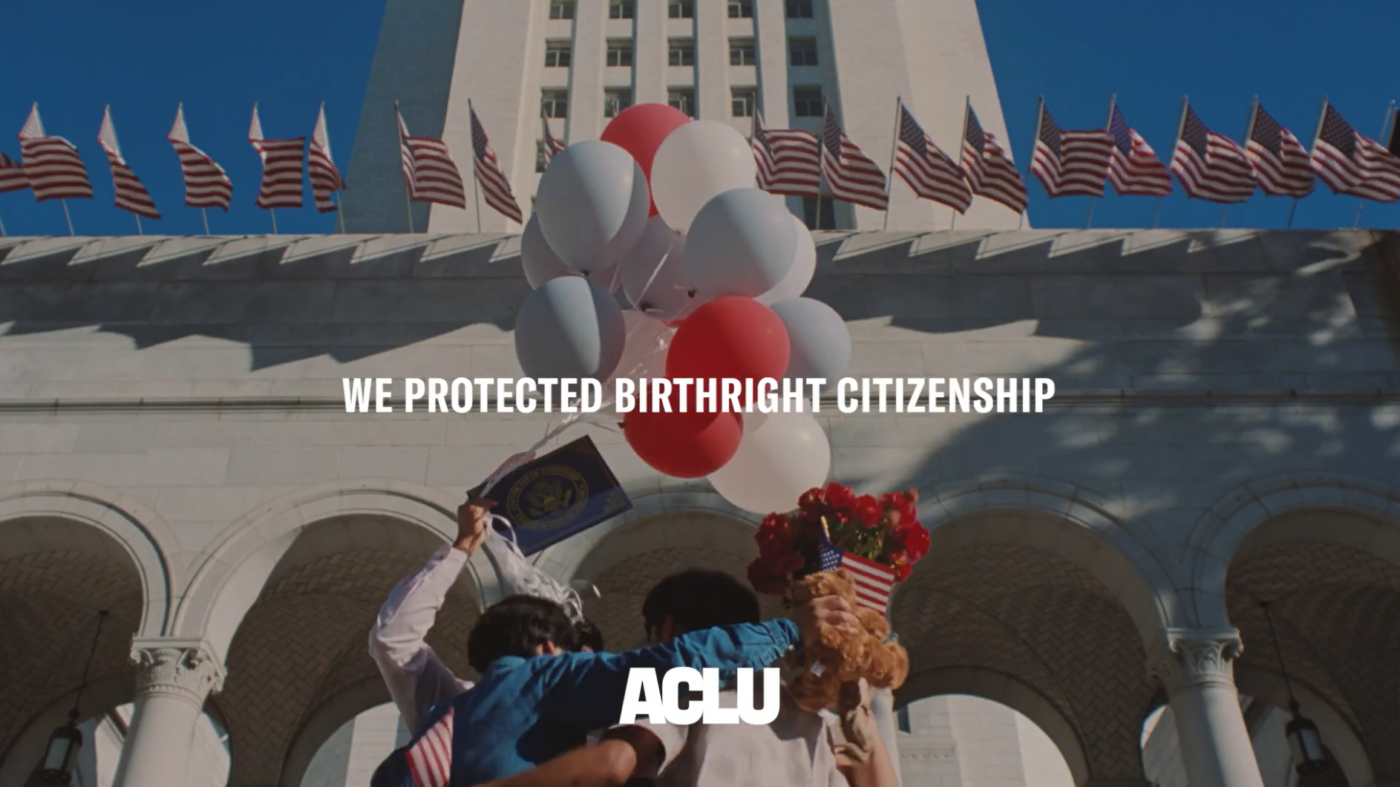 We protected birthright citizenship.