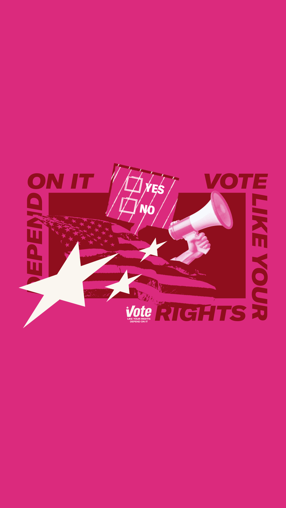 A photo collage representing electoral work regarding on ballot measures.