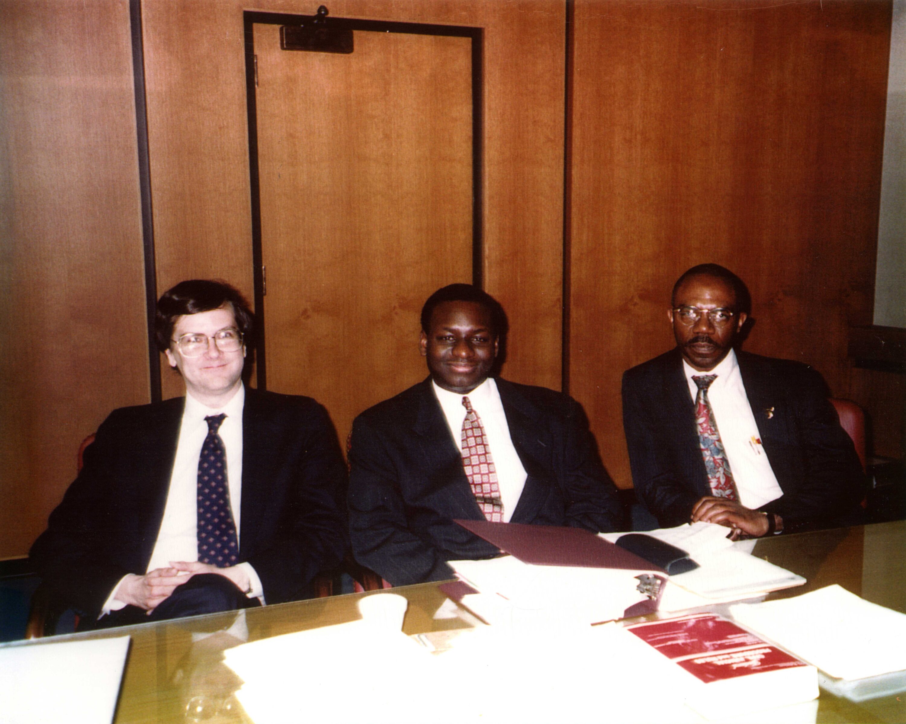 Chris Hansen, Victor Bolden and Richard Jones
