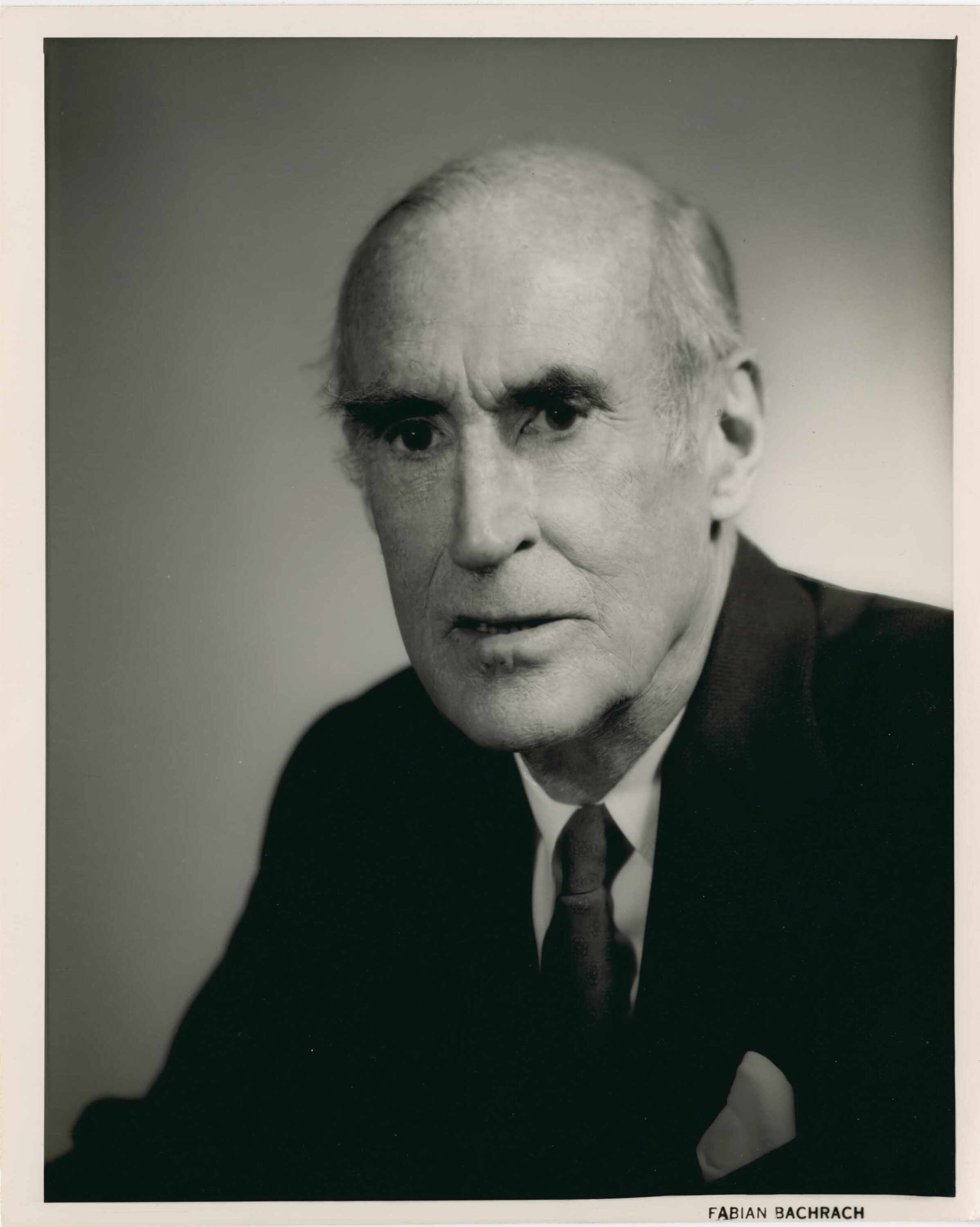 Black and white photo of Ernest Angell