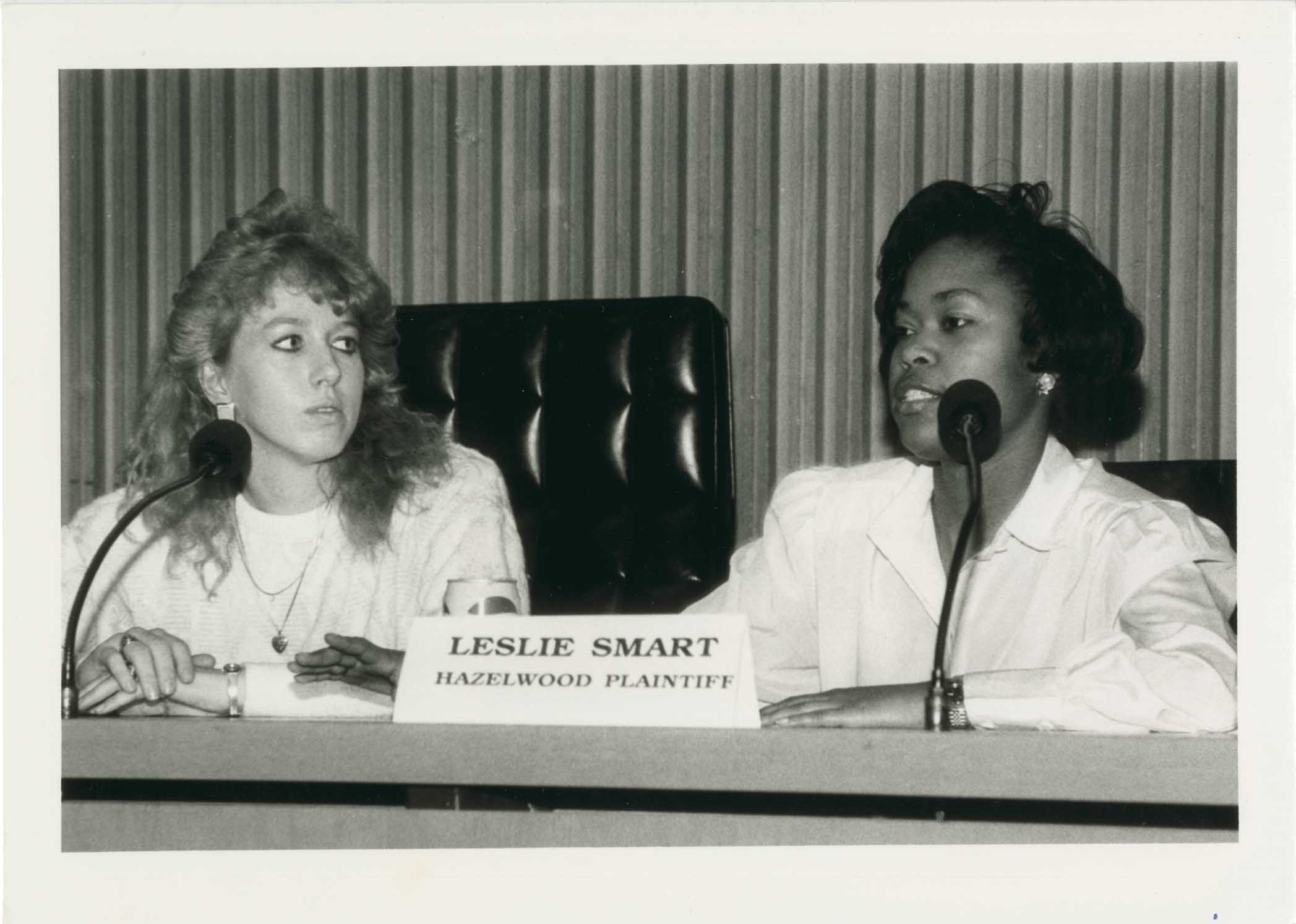 Cathy Kuhlmeier and Leslie Smart