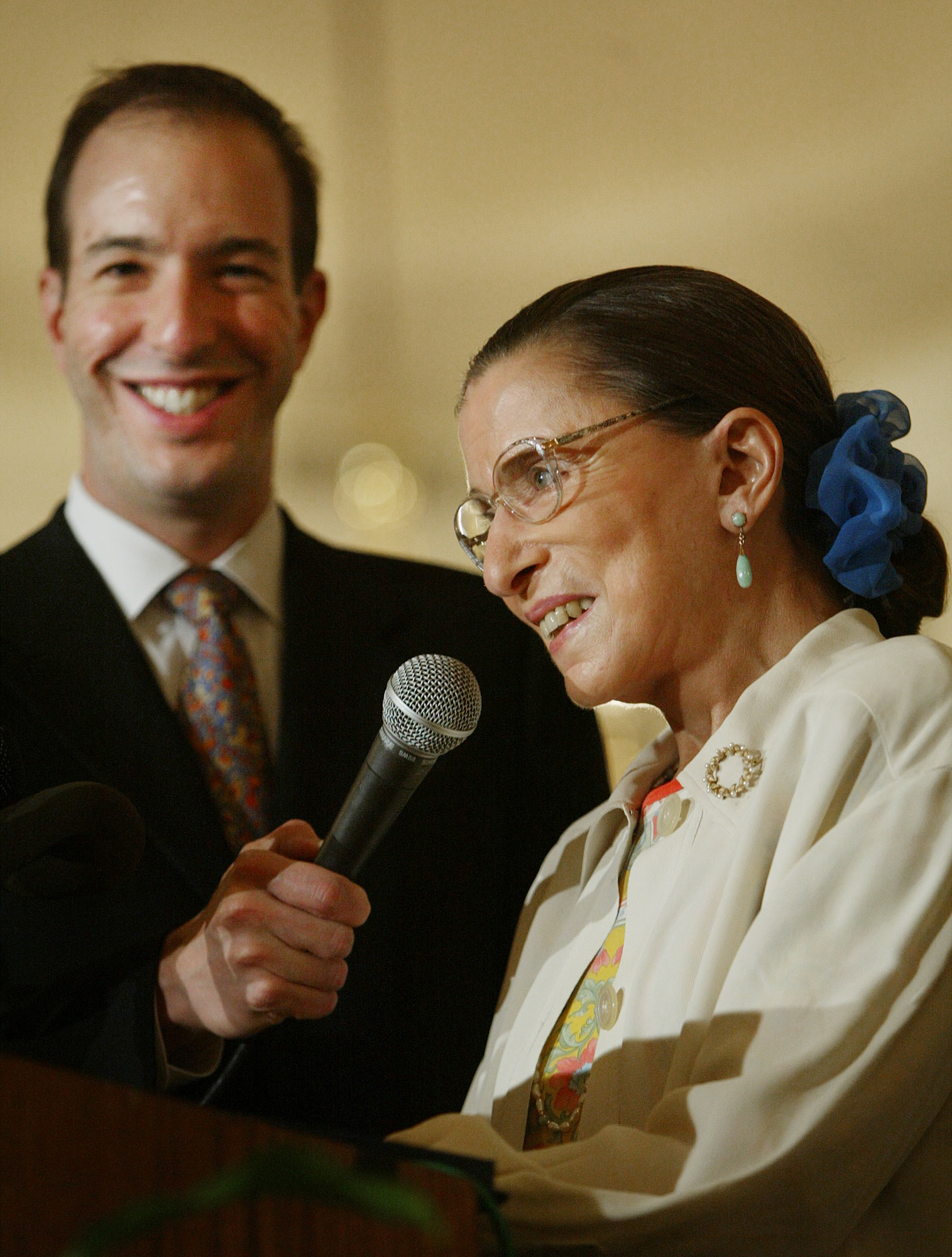 Anthony Romero and Ruth Bader Ginsburg