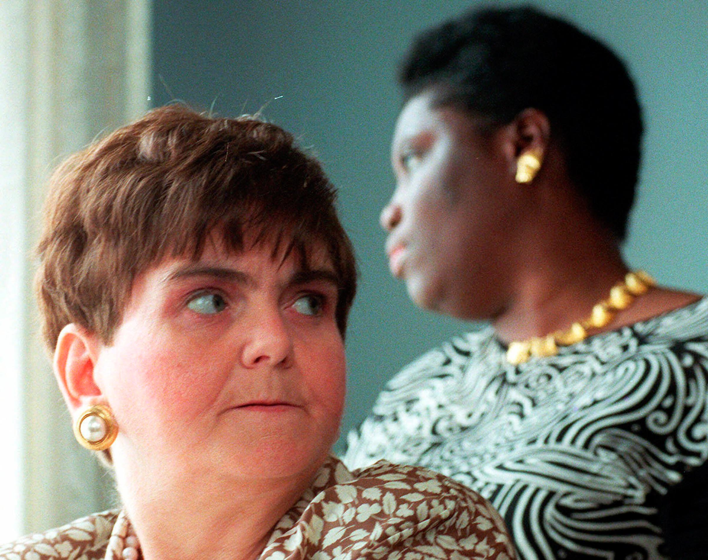 Elaine Wilson and Lois Curtis