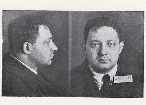 Booking photo of Benjamin Gitlow