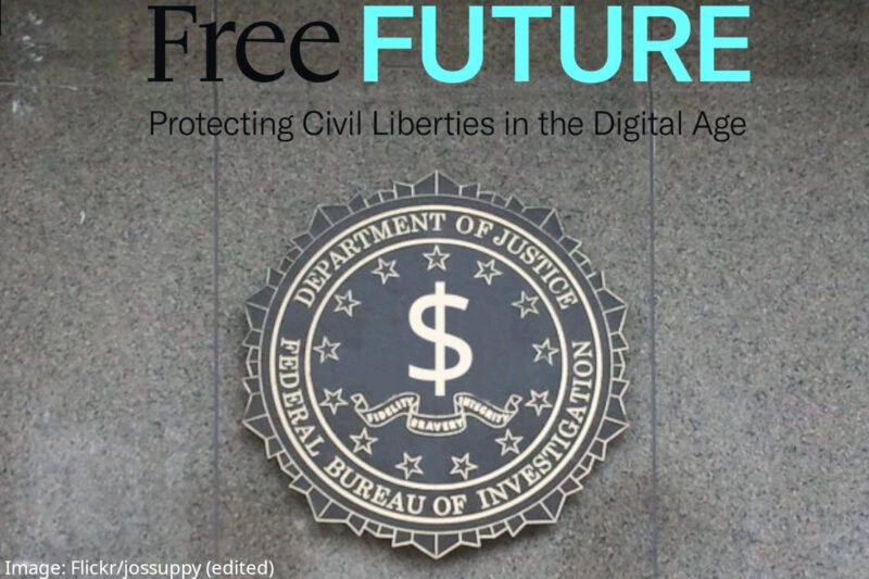 An FBI Seal with a dollar sign in the middle