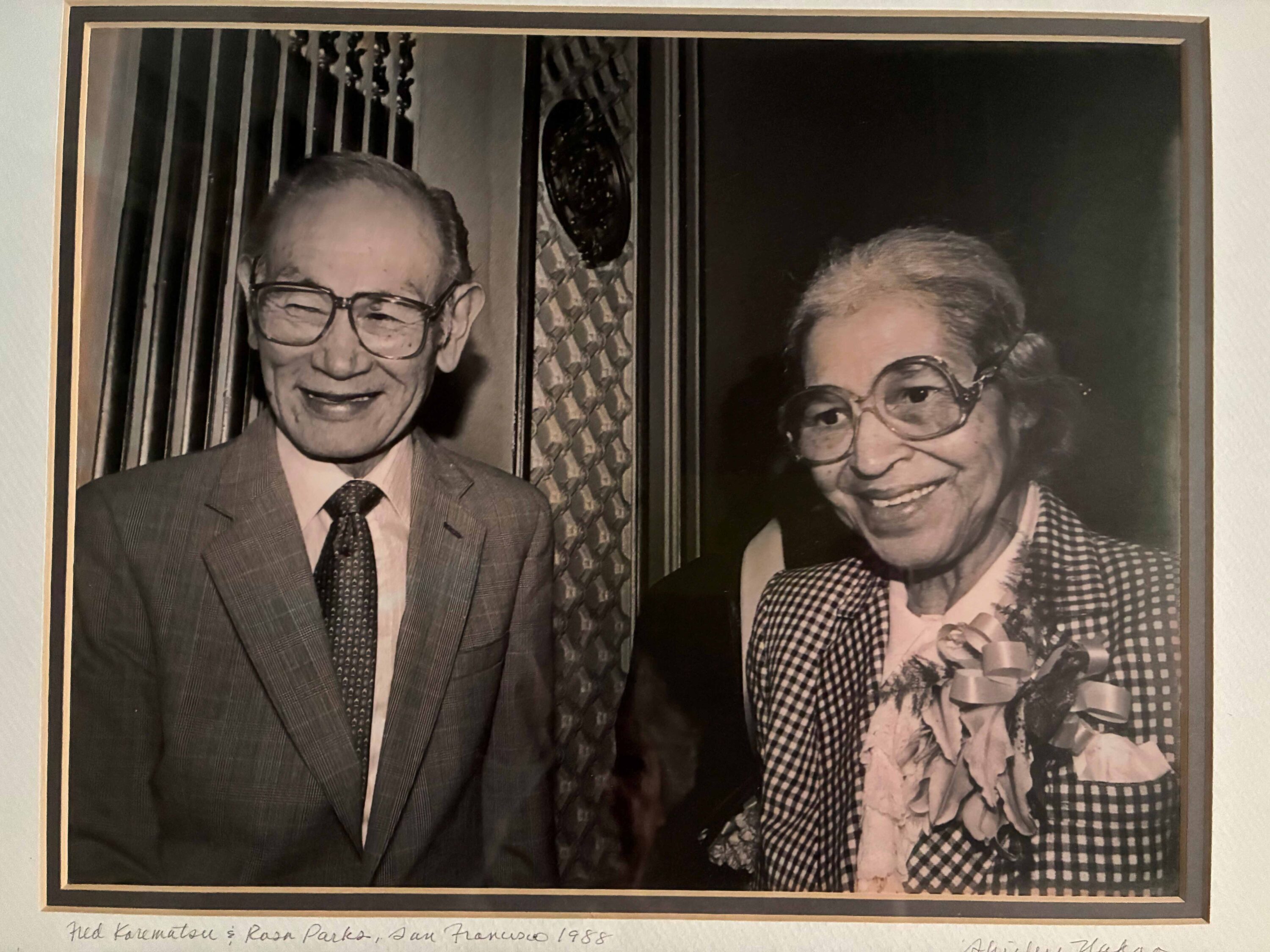 Fred Korematsu and Rosa Parks