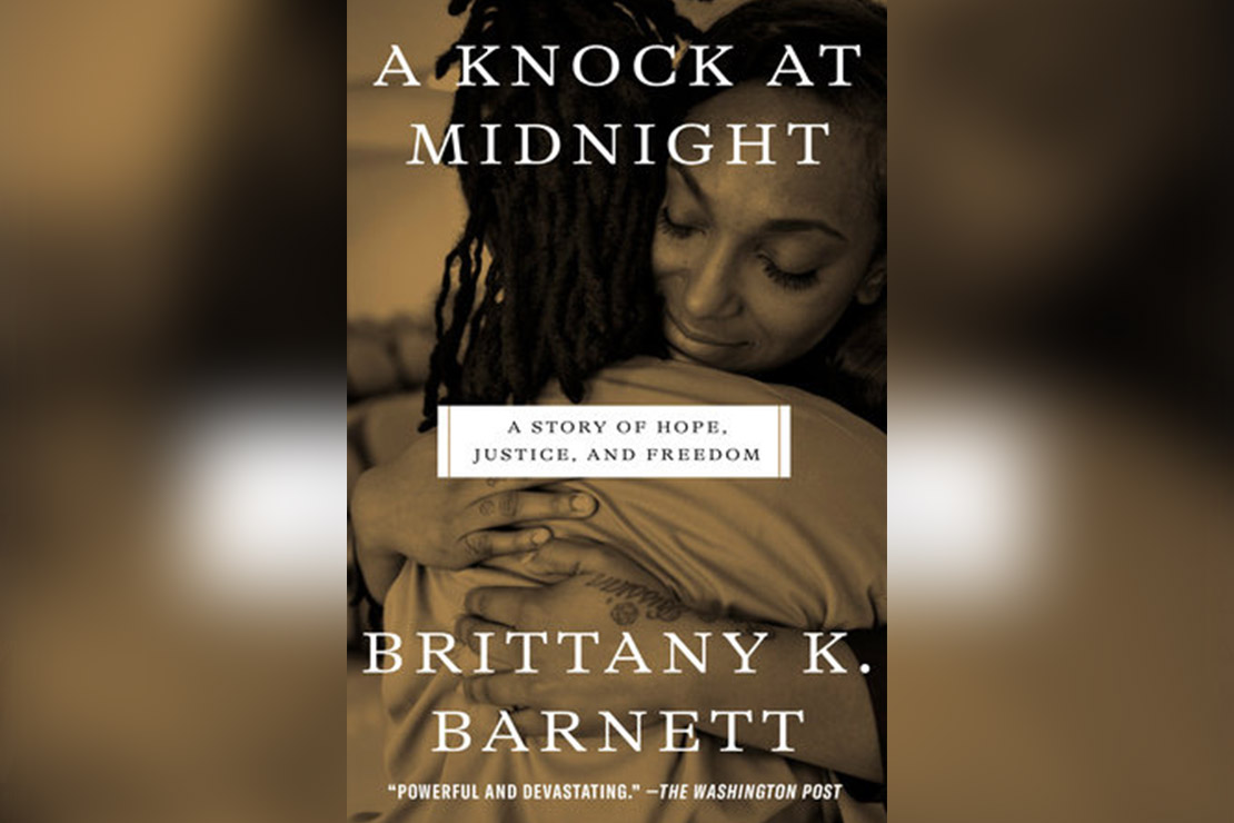 The Book cover for Brittany K. Barnett's A knock at Midnight.