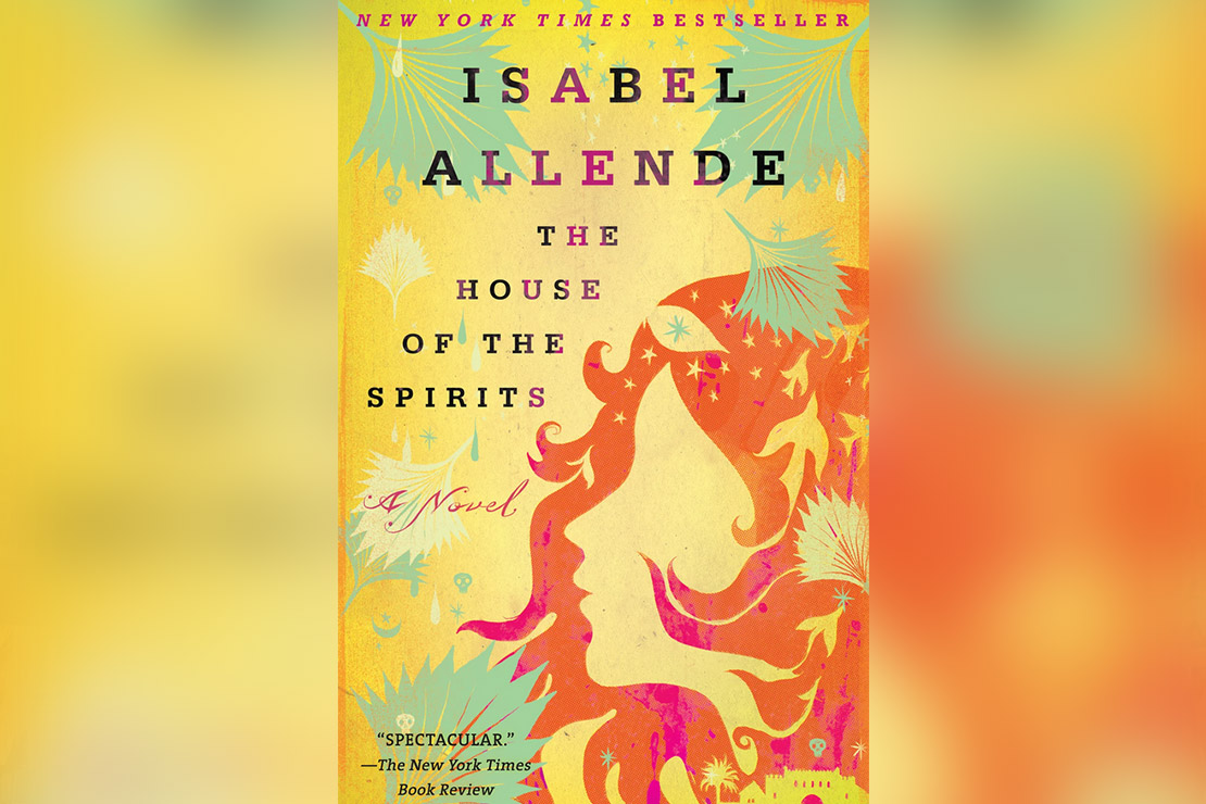The book cover of Isabel Allende's The House of Spirits.